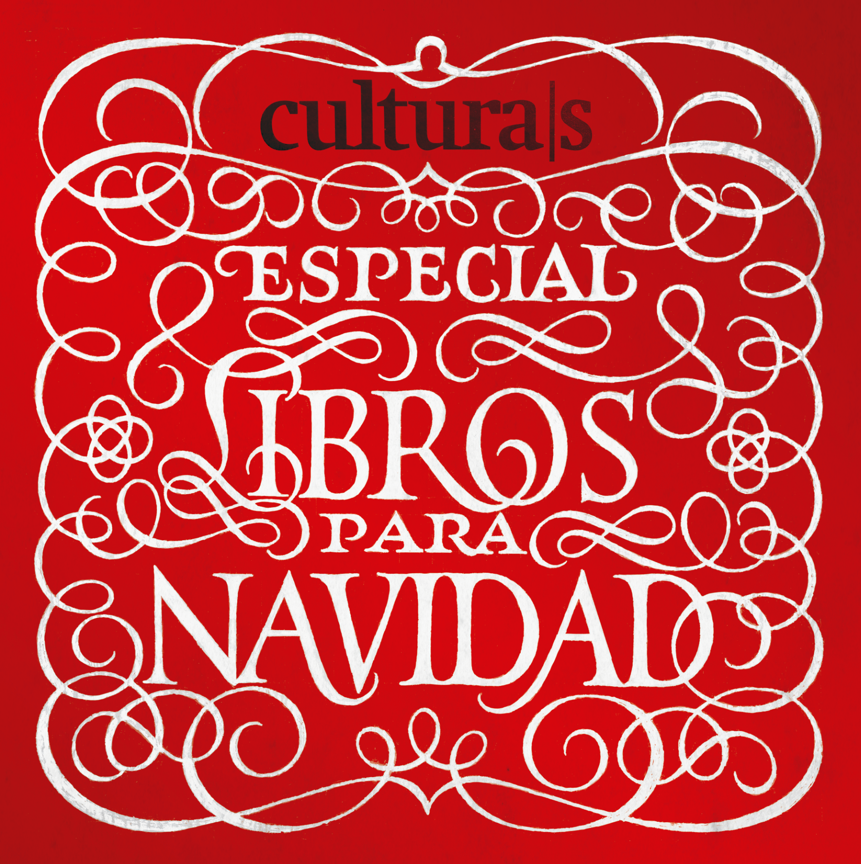 Caligrafía para La Vanguardia especial navidad